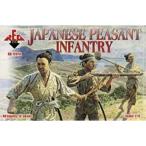  Japanese Peasant Infantry (48) 1 72 Red Box Toys & Games