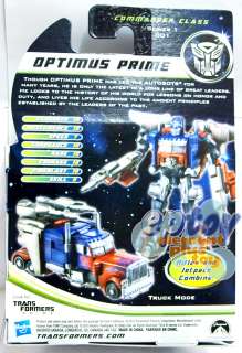 Transformers Movie 3 Cyberverse Optimus Prime Figure  