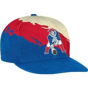   England Patriots Vintage Paintbrush Snap Back Hat