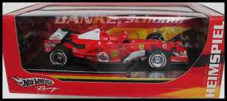 Hot Wheels F1 118 Ferrari F2006 Danke Schumi limited  