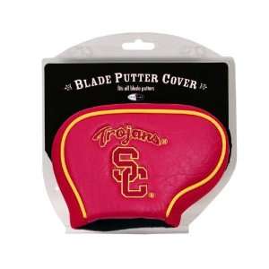   Southern Cal Trojans Blade Putter Cover Headcover: Sports & Outdoors