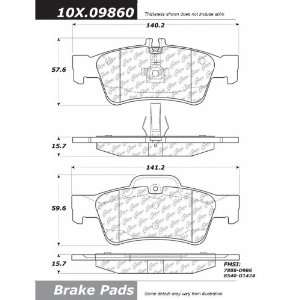  Centric Parts, 100.09860, OEM Brake Pads Automotive