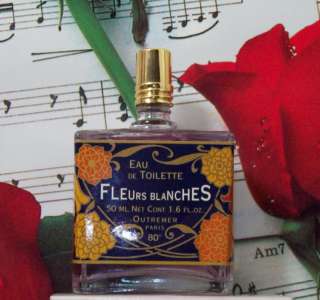 Fleurs Blanches EDT Spray 50ml. By Outremer. Unbox  