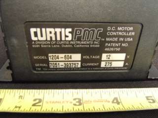 Curtis PMC 1204 604 D.C. Motor Controller   NEW   