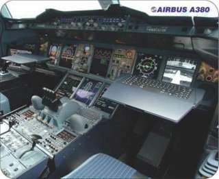 Airbus   A380 Cockpit Mousepad (Fotodruck) A 380  