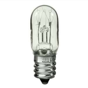 15 Watt   T4.5 Light Bulb   Clear   130 Volt   Manufacturers Part 