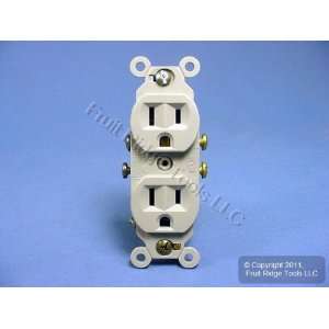 10 Eagle Electric Gray INDUSTRIAL Duplex Outlet Receptacles 15A 5242GY