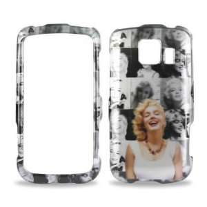 Marilyn Monroe Collage LG Optimus S LS670 Snap On Cell 