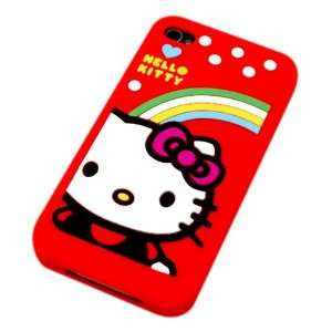 Soft Multi color Injection Molding Rainbow Hello Kitty Silicone 