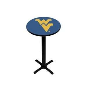  West Virginia Mountaineers Pedestal Pub Table