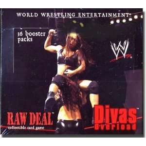    WWE Raw Deal Card Game Divas Overload Booster Box: Toys & Games