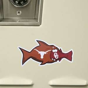  Texas Longhorns Small Rival Fish Magnet
