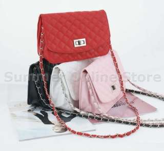   Shoulder Bag Handbag Quilting Chain Cross Korean Lady Fashion Bag