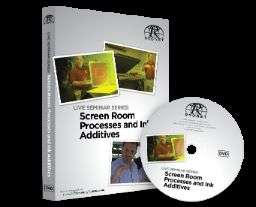 Screen Room Process & Ink Additives Seminar DVD  
