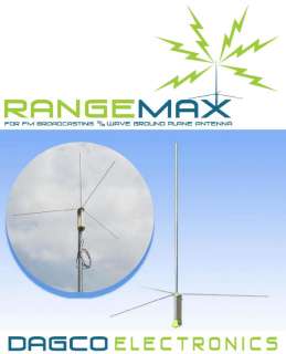 RANGEMAX GROUND PLANE ANTENNA WITH 30 N TYPE CABLE  