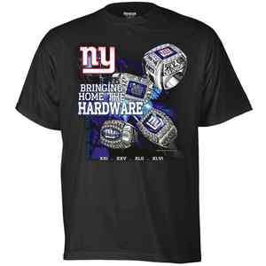 New York Giants Super Bowl XLVI Champions T Shirts  