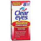 Clear Eyes MAXIMUM REDNESS Relief Eye Drops .5oz USA