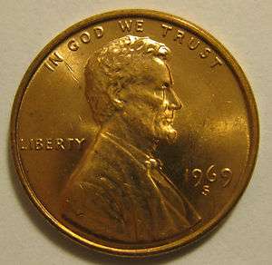 1969 S Lincoln Memorial Cent Penny BU Uncirculated RED  