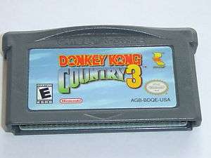 DONKEY KONG COUNTRY 3~Gameboy ADVANCE/GBA/SP/DS~LITE~DK 045496735852 