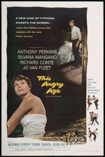 This Angry Age 1958 Movie Poster   Near Mint  