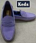 KEDS ~ pastel elkskin leather penny moccasin style loafer shoes spring 