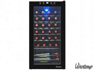 Vinotemp 27 Bottle Touch Screen Wine Cooler VT 27TS New  