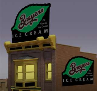 Breyers Ice Cream Animated Sign #2582 N Miller Engineering New  