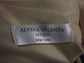 ALVINA VALENTA MAIDS Long Cream Dress Sz M  