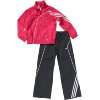 Adidas Kinder Jogginganzug Trainingsanzug Schwarz Pink  