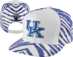Kentucky Wildcats Royal Zubaz Primetime Adjustable Snapback Hat 