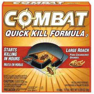 COMBAT Quick Kill Large Roach Traps (8 Pack) 51913 