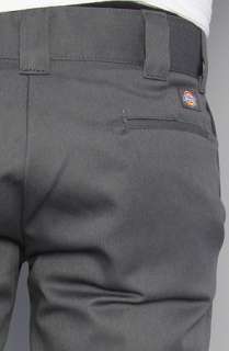 Dickies The Slim Straight Work Pants in Charcoal  Karmaloop 