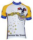 83 SportsWear Riding For The Troops Cycling Jersey Large Bike Bicycle 