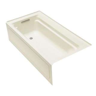 KOHLER Archer 6 Ft. Bath With Comfort Depthdesign Integral Apron and 