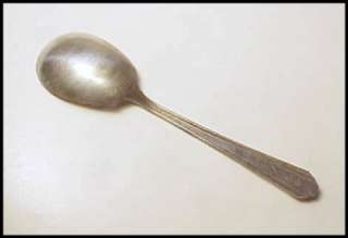 National Silver Plate 1940 Moderne Sugar Spoon  