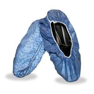Cordova Polypropylene Non Skid Blue Shoe Covers Size Large 50 pair per 