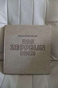 1936 GERMAN ZEPPELIN BOOK VINTAGE LAKEHURST 1 ST PRINT  