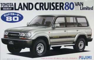 Fujimi ID 79 Toyota Land Cruiser 80 VAN VX 1/24 scale kit  