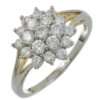 Damen Ring Silber Gr. 48 (15.3) 1 Zirkonia DPR5106H  