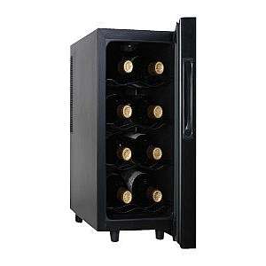 Haier HVTM08ABS   Wine cooler   freestanding   table top   black at 