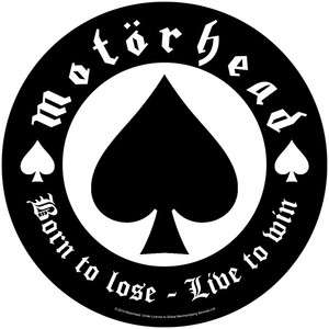 XLG Motorhead Born To Lose Rock Band Jacket Patch  