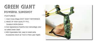 PIRATE Catapult Slingshot with Armrest Camouflage Color  