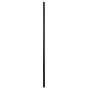   ft. Galvanized Metal and Vinyl Line Post 328971A at The Home Depot