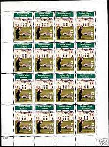 TIGER WOODS at St. Andrews   Ltd Edition Stamp Sheetlet  