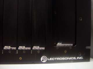 Lectrosonics Modular Audio Processor w/ EQ27 EC2 RM12  