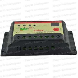 12V Solar Lighting Charge Controller 10A solar panel regulator PWM 