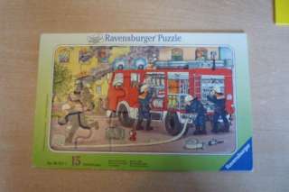 Ravensburger Kinderpuzzle 15 Teile, Feuerwehreinsatz in Münster 