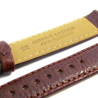 Leather Watch Strap Band Padded Denver Brown 18mm XL s  