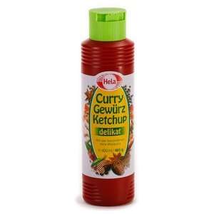 Hela Curry Gewürz Ketchup delikat 400ml  Lebensmittel 