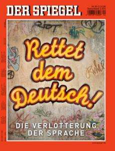 Spiegel 2.10.2006 Rettet dem Deutsch  